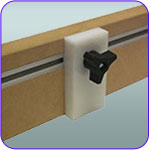 Fence stop block